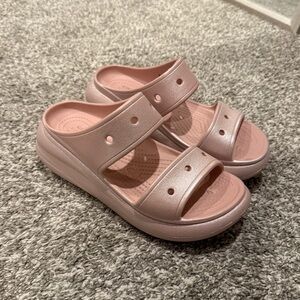 Crocs- Pink Crush Sandals